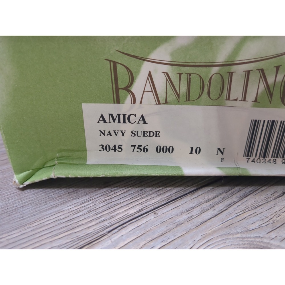 Bandolino Heels‎ Amica Navy Suede Sz 10 N - Picture 10 of 10